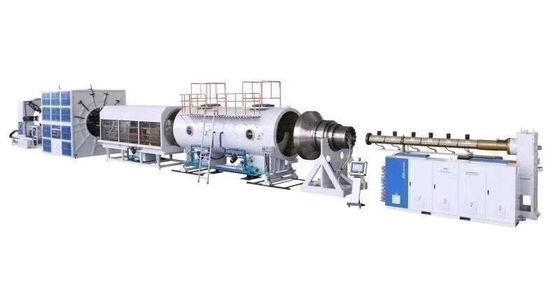 Dây chuyền đùn ống PE 630mm Bảo quản nhiệt Jwell trục vít đơn