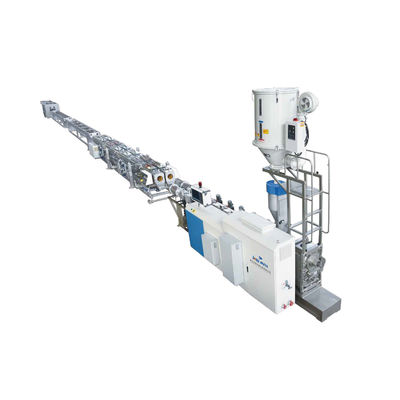 polyolefin 12m / phút Máy làm ống nhựa HDPE Điều khiển PLC